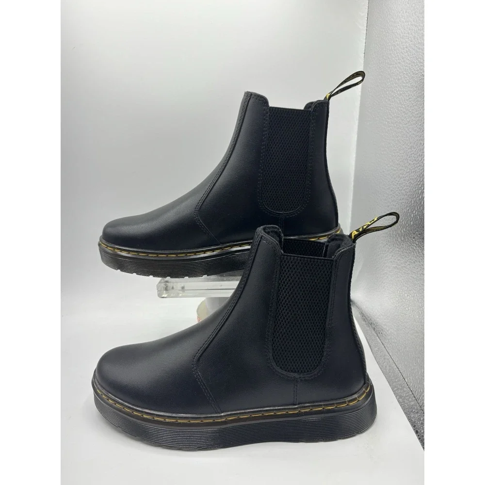 Dr Martens Black Leather Chelsea Boots Size (5 Men)(6 Ladies)